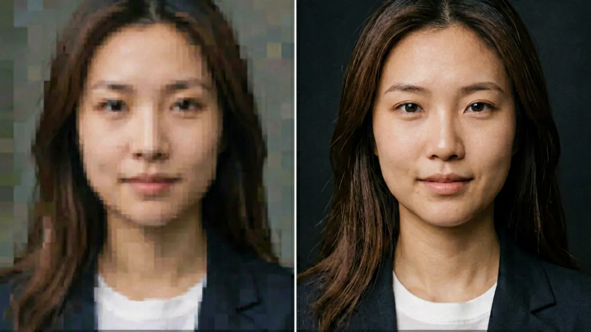 红桃视频 - 视频平台码率与画质关系的示意对比图，展示相同分辨率不同码率下画面细节的差异