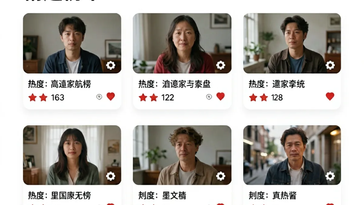 红桃视频精选榜单页面展示，多张视频封面按热度排列成卡片式网格